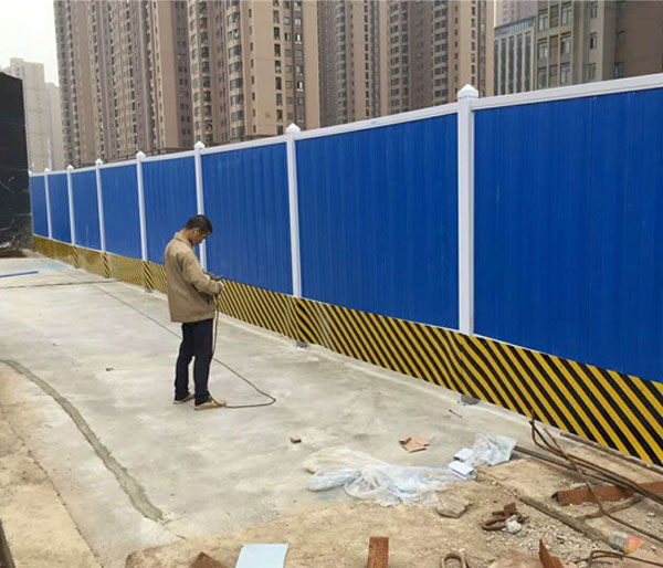 裕华工地围挡安装施工
